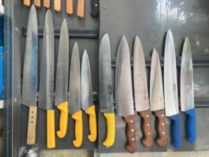 خرید فروش پخش چاقو صنعتی آشپزی حیدری