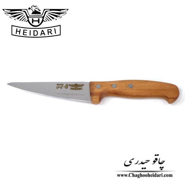 خرید و قیمت فروش چاقو و کارد بیخصی فولاد استیل حیدری دسته چوب