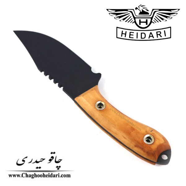 خرید فروش چاقو شکاری زنجان احمدی دسته چوب غللاف دار