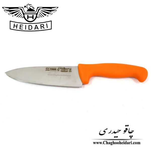 خرید فروش قیمت چاقو کارد سلاخی فولاد آلمان حیدری نارنجی