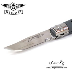 خرید فروش چاقو تاشو حیدری دسته پلاستیک اصلی طوسی