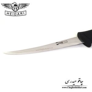 خرید فروش قیمت چاقو کارد فیله کن وارداتی ایوو ivo دسته پلاستیک مشکی