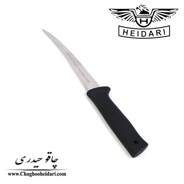 خرید فروش قیمت چاقو کارد فیله کن وارداتی ایوو ivo دسته پلاستیک مشکی