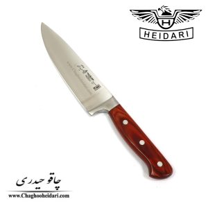 خرید فروش قیمت چاقو کارد راسته ای فورج دسته چوب سایز 7