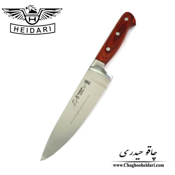 خرید فروش قیمت چاقو کارد راسته ای فورج دسته چوب سایز 7