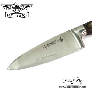 خرید فروش قیمت چاقو کارد راسته ای فورج دسته چوب قهوه ای سایز 6