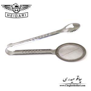 خرید فروش قیمت انبر روغن گیر تمام استیل CUTLET TONGS