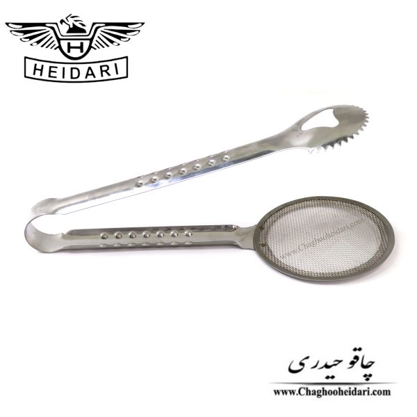خرید فروش قیمت انبر روغن گیر تمام استیل CUTLET TONGS
