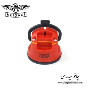 خرید فروش و قیمت چاقو تیزکن رومیزی برند تیزکار مخصوص تیز کردن انواع چاقو و کارد آشپزخانه قرمز