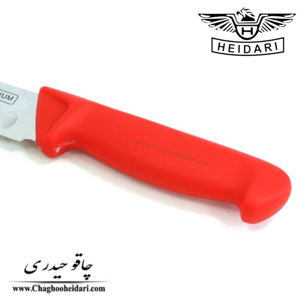 خرید فروش قیمت چاقو کارد سرآشپز فولاد آلمان حیدری قرمز
