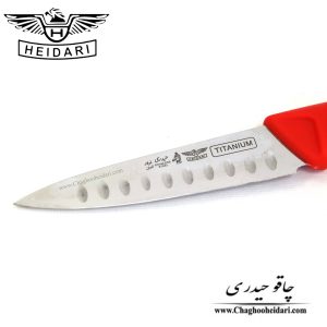 خرید فروش قیمت چاقو کارد سرآشپز فولاد آلمان حیدری قرمز