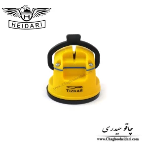 خرید فروش و قیمت چاقو تیزکن رومیزی برند تیزکار مخصوص تیز کردن انواع چاقو و کارد آشپزخانه زرد