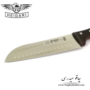 خرید فروش قیمت چاقو کارد سرآشپز ساطوری فولاد آلمان حیدری دسته چوب