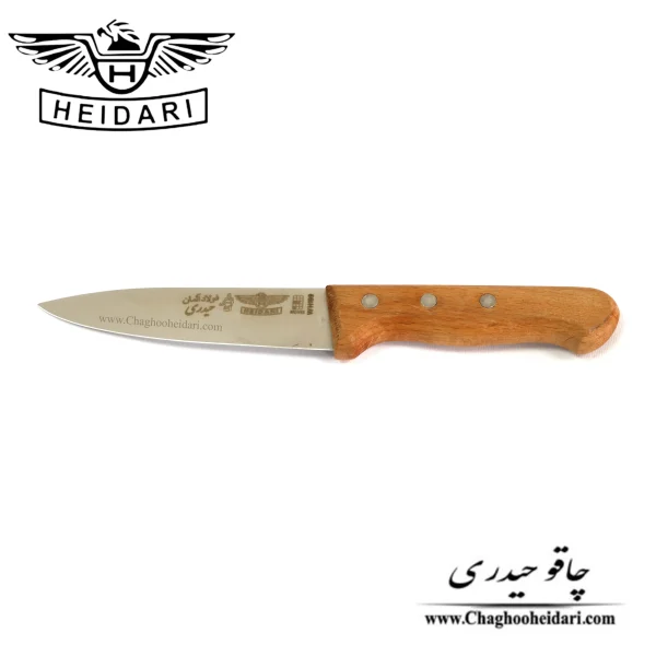 خرید فروش کارد و چاقو دم دستی فولاد آلمان حیدری اصلی دسته چوب