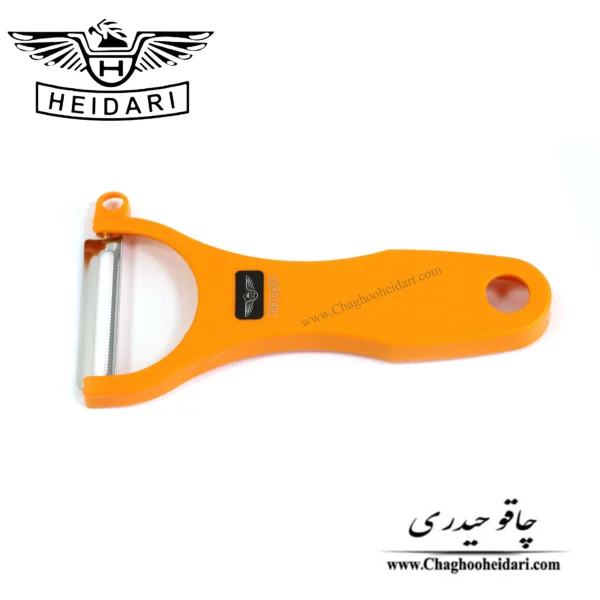 خرید و فروش فیمت پوست کن دسته پلاستیکی حیدری نارنجی