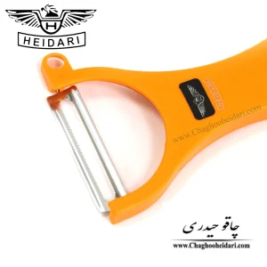 خرید و فروش فیمت پوست کن دسته پلاستیکی حیدری نارنجی